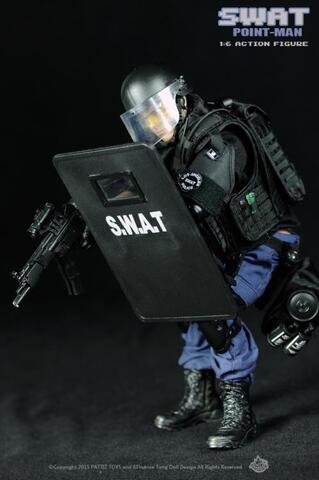 Фигурка Наводчик Команда Спецназ масштаб 1/6 SWAT Point Man