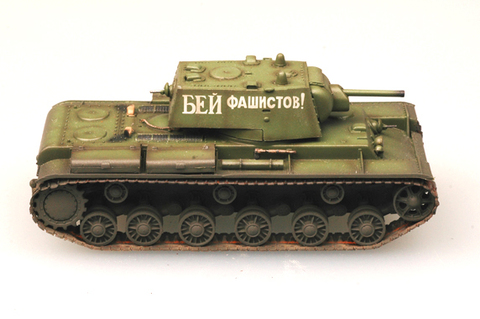 Модель Танк масштаб 1:72 КВ-1 1941 Армия СССР