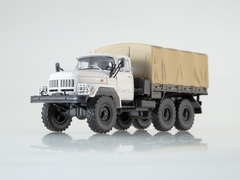 ZIL-131 flatbed truck with awning white-beige Our Trucks #8 (limited edition)