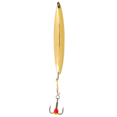 Блесна вертикальная зимняя LUCKY JOHN Nail Blade (цепочка, тройник), 55 мм, G