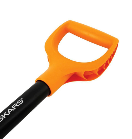 Лопата совковая Fiskars Solid, укороченная (1026649)