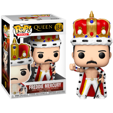 Freddie Mercury #184 Funko Pop! (Queen) || Фредди Меркьюри Король