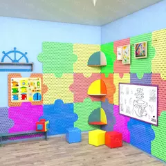 Настенный модуль «Раскраска» 75х150 см