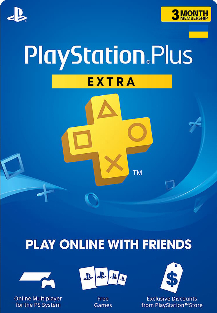 Купите Store Украина: подписка PlayStation Plus Extra [услуга выкупа подписки аккаунт Украина]
