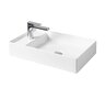 ArtCeram SCL004 01 00 SCALINO Раковина накладная 38х75 см, с 1 отв под смеситель, без слив перелива, цвет белый.(СНЯТО С ПР-ВА)
