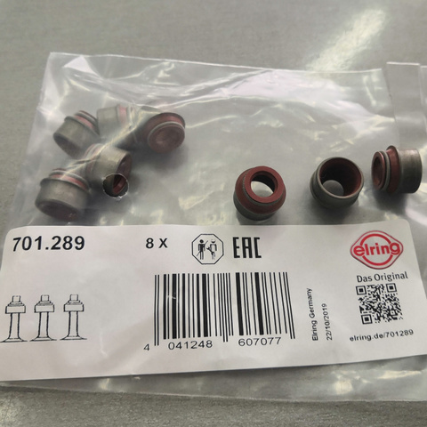 КОЛПАЧОК МАСЛОСЪЕМНЫЙ LOGAN, SANDERO, LARGUS SOHC ELRING