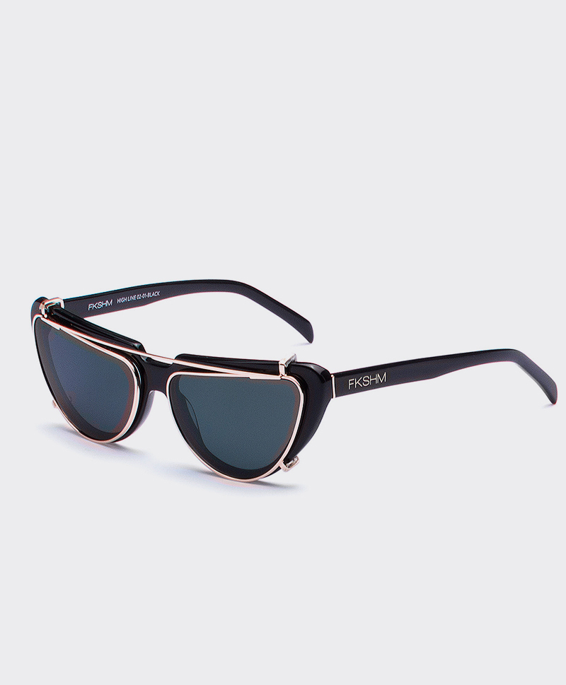 Солнцезащитные очки Fakoshima High Line Black 02