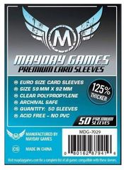 Протекторы для настольных игр Mayday Premium Euro Card (59x92) - 50 штук