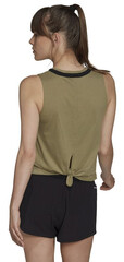 Топ теннисный Adidas Club Knot Tank W - orbit green/black