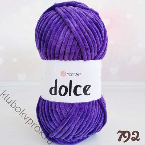 YARNART DOLCE 792, Темный фиолетовый