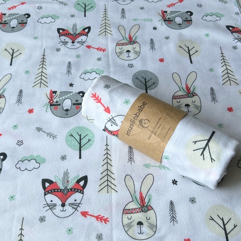 Пеленка фланель "Индейцы"