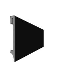 Плинтус 506 Espumo черный