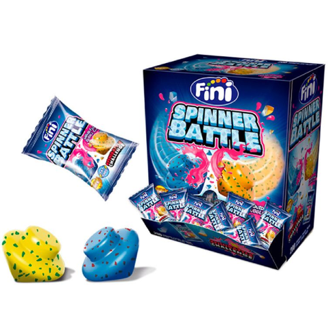 Жевательная резинка с кислой начинкой Спинер Батл Fini Spinner Gum, 5 гр