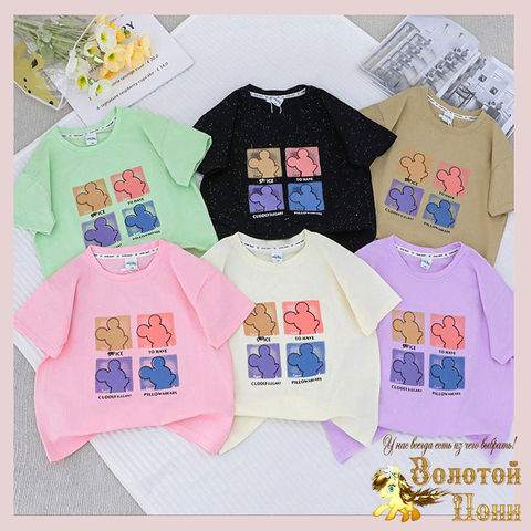 Футболка хлопок д (2-8) 250416-SW731