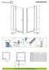 Дверь душевая в нишу Radaway Almatea DWJ 31502-01-12N