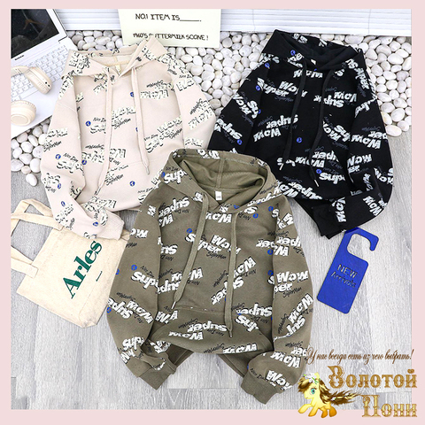Толстовка хлопок подр (146-170) 250718-RN2117