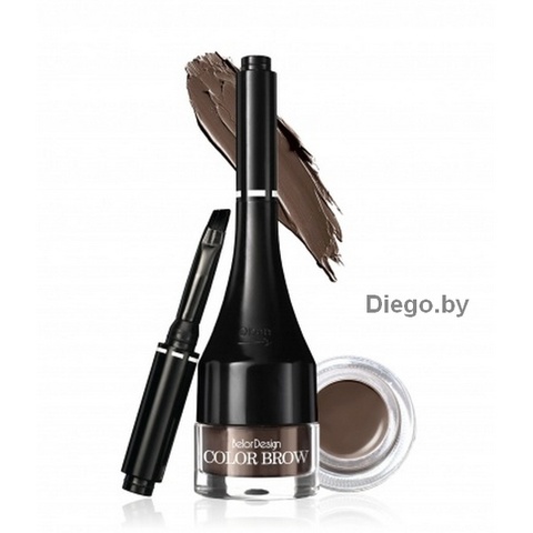 Подводка для бровей Color Brow,тон 4