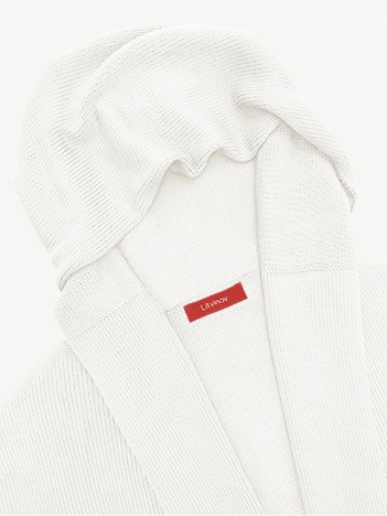 Кардиган с капюшоном из экохлопка