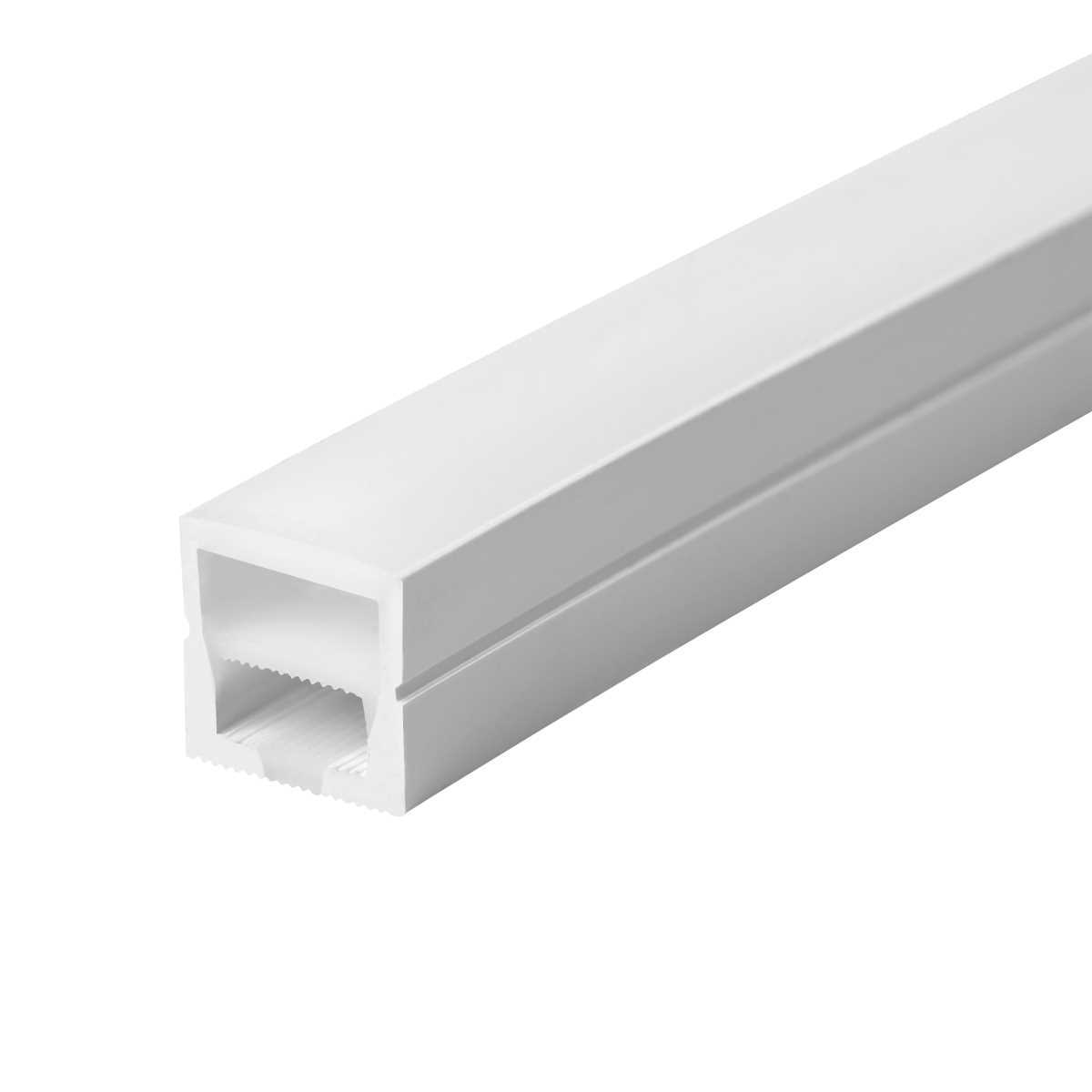 Профиль квадратный силиконовый 10х10 мм (тип А) PROFILED 20м/упак д/LED ленты 441020