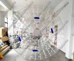 Гидро/аква зорб "Кристалл", ТПУ, диаметр 2,8 м, два входа