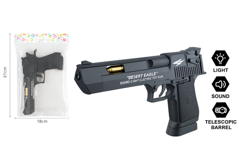 Пистолет свет+муз 0320 22*13