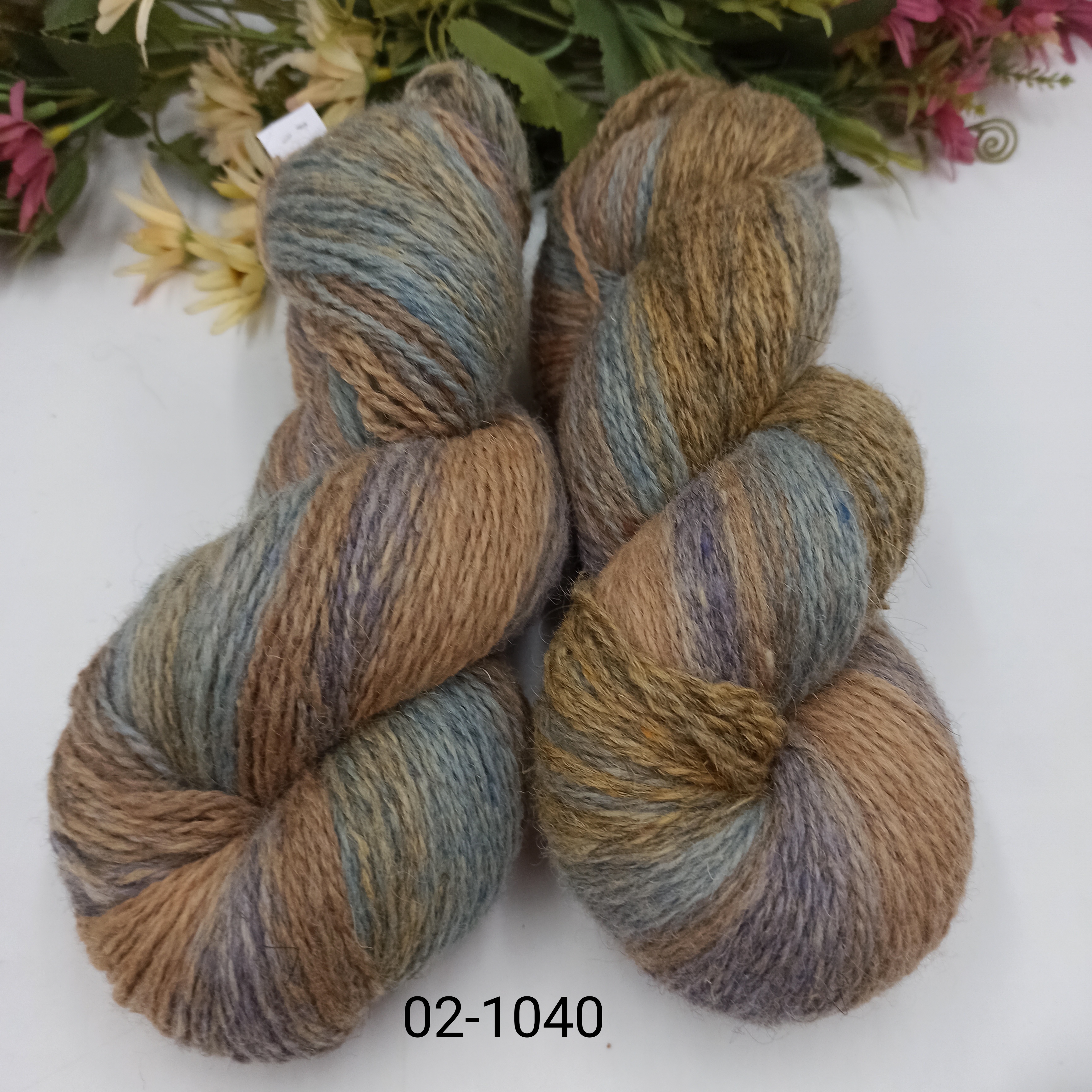 Дундага 6/2 шерсть секционного окрашивания 02-1040