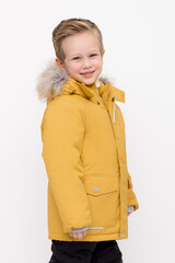 куртка  для мальчика  ВК 36103/2 ГР (122-158)