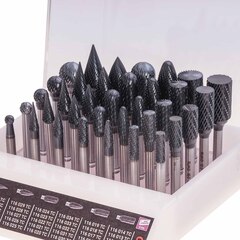 Набор бор-фрез твердосплавных 35шт HM-TiCN S=6мм Ruko 116008TC