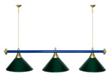 Лампа STARTBILLIARDS 3 пл. (плафоны зеленые,штанга золотая,фурнитура золото) фото №53