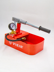 Ручной опрессовщик RP-51, 5 л, гидравлический насос ViEiR для проверки отопления и водоснабжения