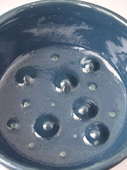 Фарфоровая чаша для бритья 