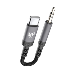 Аудиокабель TypeС-AUX, 3.5мм mini jack BY