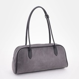 Сумка Саломея 2042 македония серый + черный