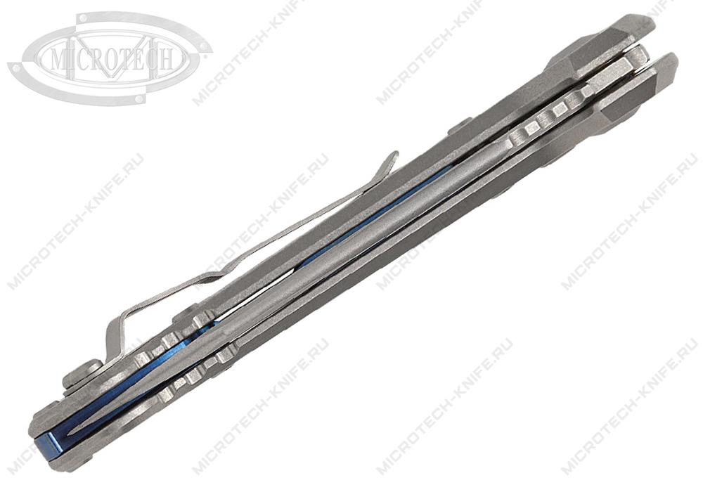 Нож Microtech LUDT 1136-10MS3 Blue Ti Accent Marfione Select