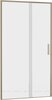 Aquanet AE65-N110-GBT AE65-N110-GBT Pleasure Evo, Дверь в нишу 1100 мм, зол.браш.никель/прозр. Easy Clean (352424)