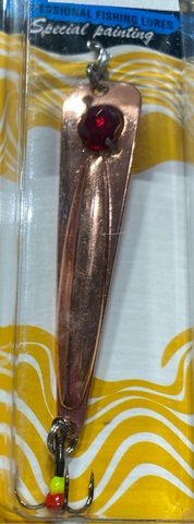 86 Блесна зимняя KDF Minkur 130-8042 10 гр 75 мм цв copper