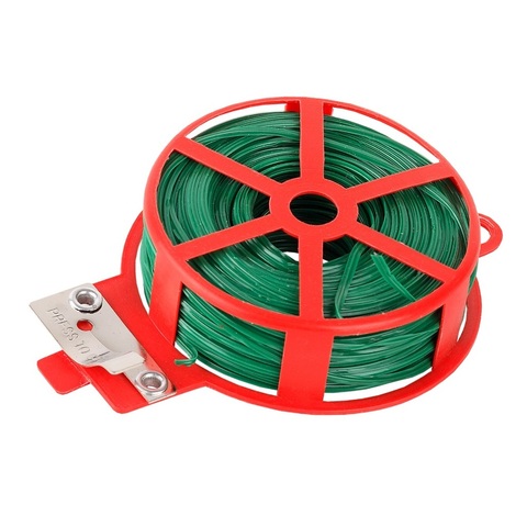 GRINDA 50 м, пластиковое покрытие, подвязочная проволока (8-422345)