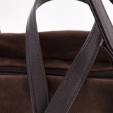 Сумка Саломея 185 эко-замша шоколад