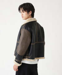 Куртка Alpha Industries Faux Leather B-3 Mod Jacket Espresso (Коричневый)