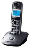 Радио-телефон Dect Panasonic KX-TG2511RUT темно-серый металлик/черный АОН