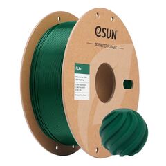 Пластик для 3D-печати eSUN PLA+, 1.75 мм, 1 кг, тёмно-зелёный, PLA+175O-PG1P1