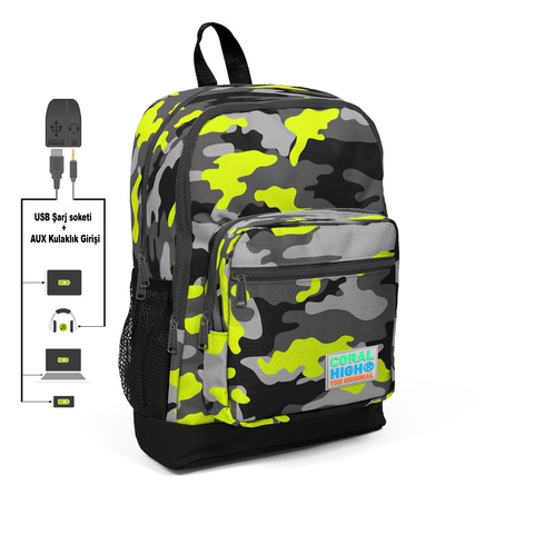 Çanta \ Сумка \ Bag CORAL HIGH SIRT ÇANTA(USB+AUX SOKETLİ) 23291