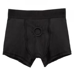 Черные трусы-боксеры BOUNDLESS BOXER BRIEF HARNESS L/XL - 