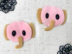 Декоративный пришивной элемент, р. 7х6 см