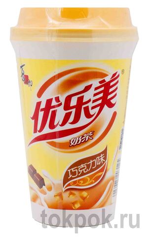 Молочный чай растворимый с шоколадным вкусом Xizhilang u.loveit, 80 гр