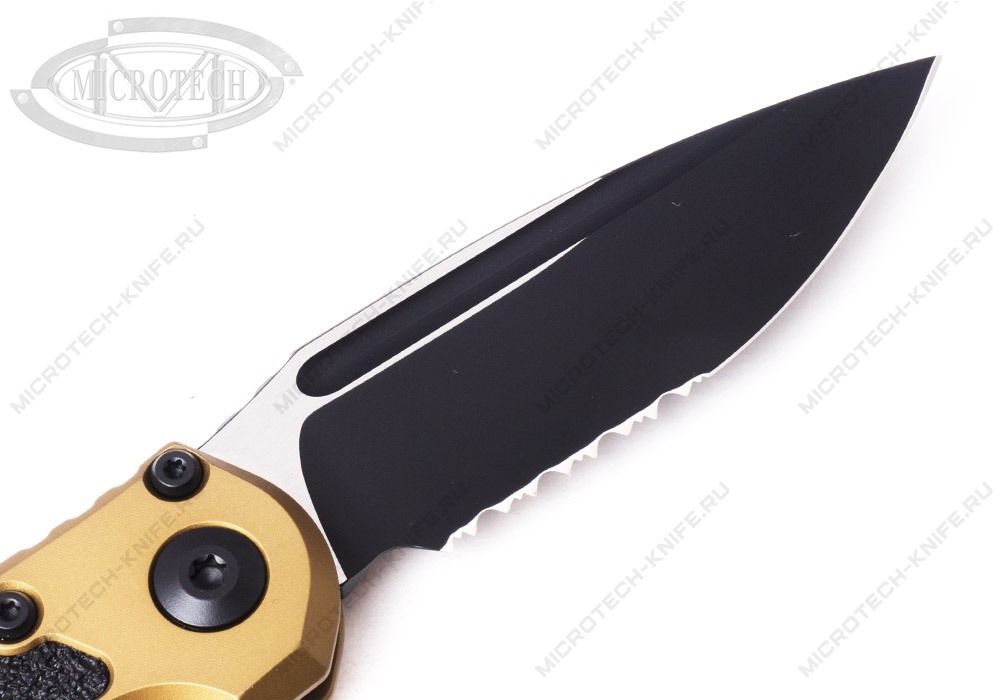 Нож Microtech LUDT 1135-2TA Tan Gen III Serrated - фотография 