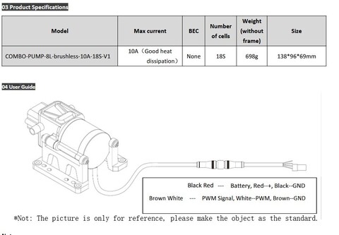 Насос Hobbywing BL Water Pump 8L