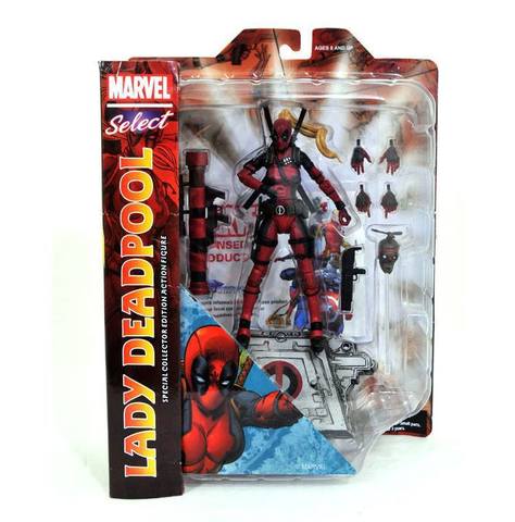 Марвел Селект фигурка Леди Дэдпул — Marvel Select Lady Deadpool