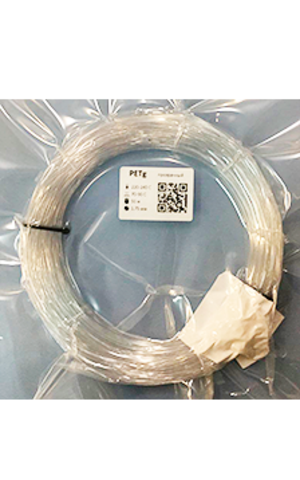 Пластик для 3D-принтера Filamentarno PETg прозрачный (50 м)