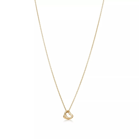 Подвеска из золота 18к(750проба), 7мм.Tiffany 💠open heart ,